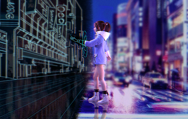 棱镜全息